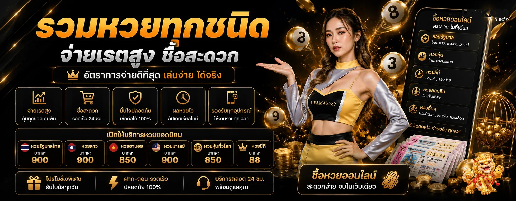 ผลหวยทุกชนิดบน UREKA88